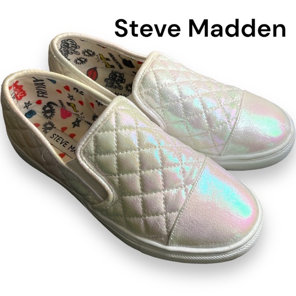 Steve Madden Iridescent Flat Loafers - Picture 1 of 7